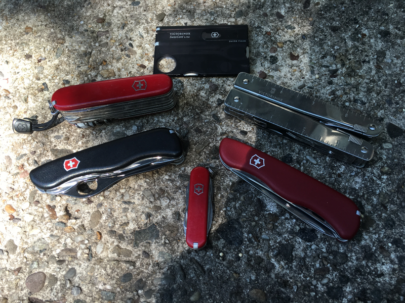 Illustration for article titled This (one of these) is a French knife with an olive wood handle (Show us your pocket knives, Oppo)